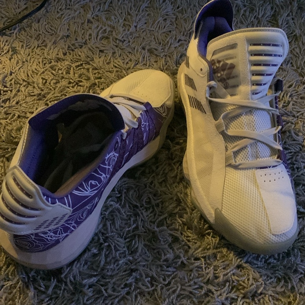 Adidas Dame 6 “Weber State” Men’s Size 11 1/2 Sneakers